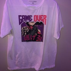 Game over tee shirt